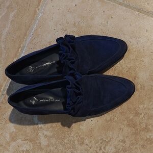 Suede loafers